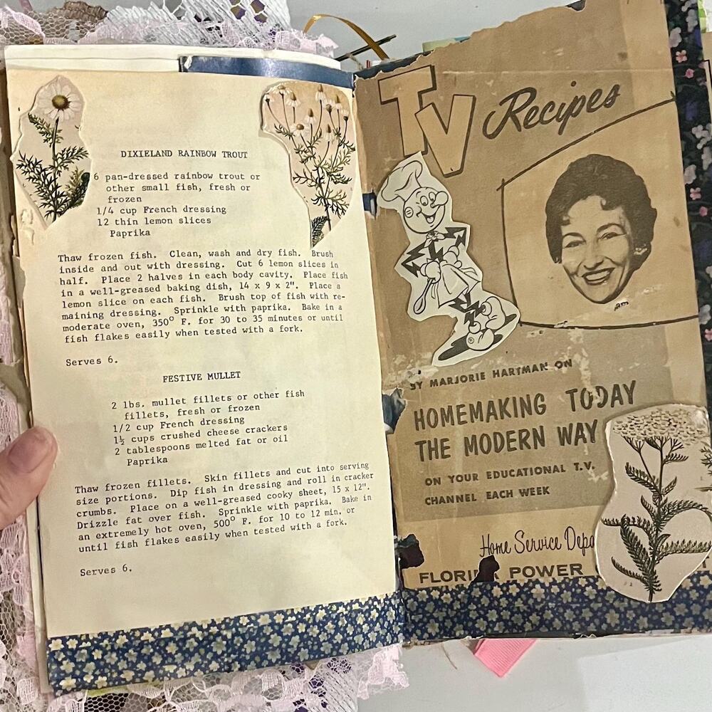 Eclectic Handmade Junk Journal - Picture 5 of 11